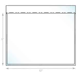 9x12 Booklet Envelopes 3 9x12 booklet envelopes clear
