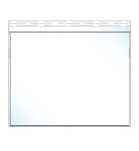 a clear catalog envelope